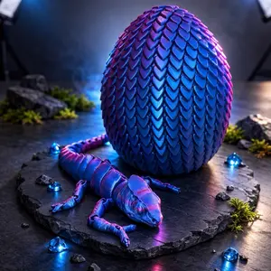 Blue/pink egg