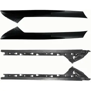 JOKG Windshield Outer&Inner Trim Pillar Molding Right &Left SideA A-Pillar Molding Windshield Outer Trim Fit for 2011-19 Ford Explorer(Driver and Passenger Side/4Pcs)