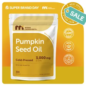 Micro Ingredients Pumpkin Seed Oil with Saw Palmetto Softgels