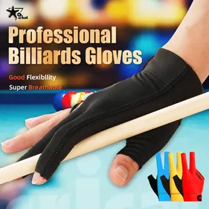 Crical Billiard Glove, Lycra Fabric, Lightweight Breathable, Multiple Colors Available, Perfect for Pool and Snooker Players