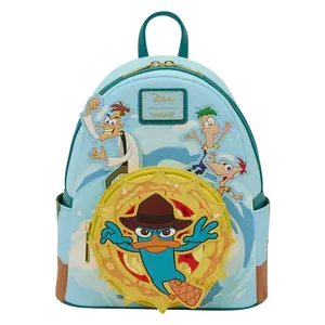 Loungefly Phineas and Ferb Light-Up Perry the Platypus Mini Backpack fathersdaygiftideas
