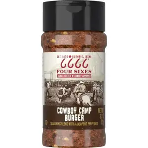 Four Sixes Cowboy Camp Burger Blend, 3.2 oz. (79892)