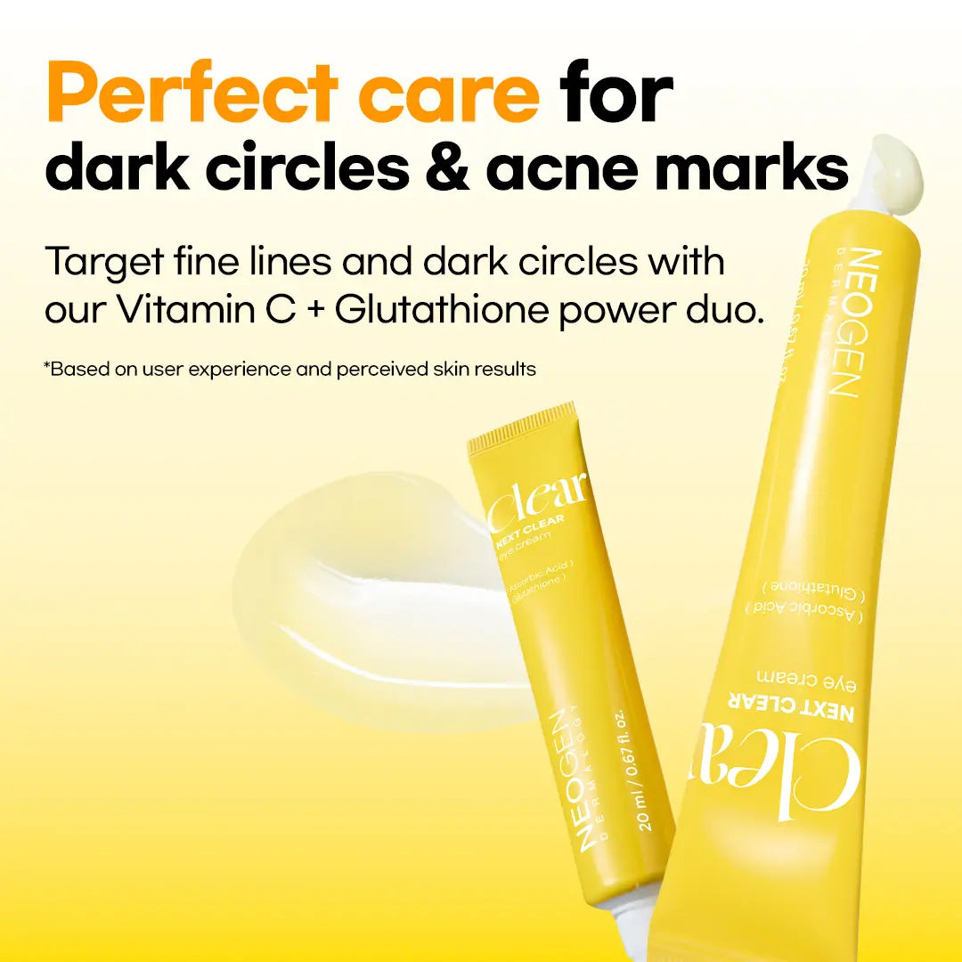NEOGEN Official] Next Clear Eye Cream 20ml | Vitamin Brightening Eye Cream  | Dark Circle Care & Under Eye Cream | Korean Eye Treatment - TikTok Shop