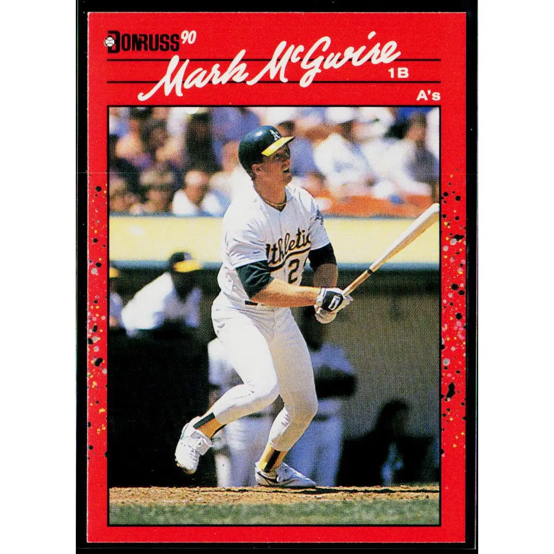 Mark McGwire 1990 Donruss #185 Oakland Athletics