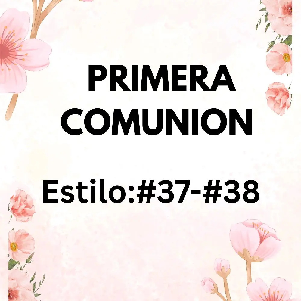 First Communion Dress Package Estilo 37 38 for Special Occasions