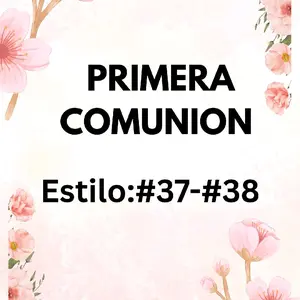 First Communion Dress Package Estilo 37 38 for Special Occasions
