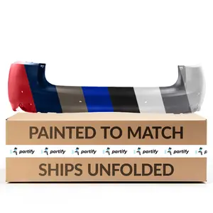 Lexus IS Rear Bumper With Sensor Holes - LX1100169