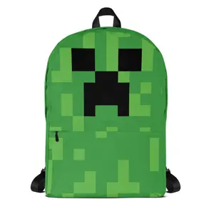 Minecraft Creeper Big Face Backpack