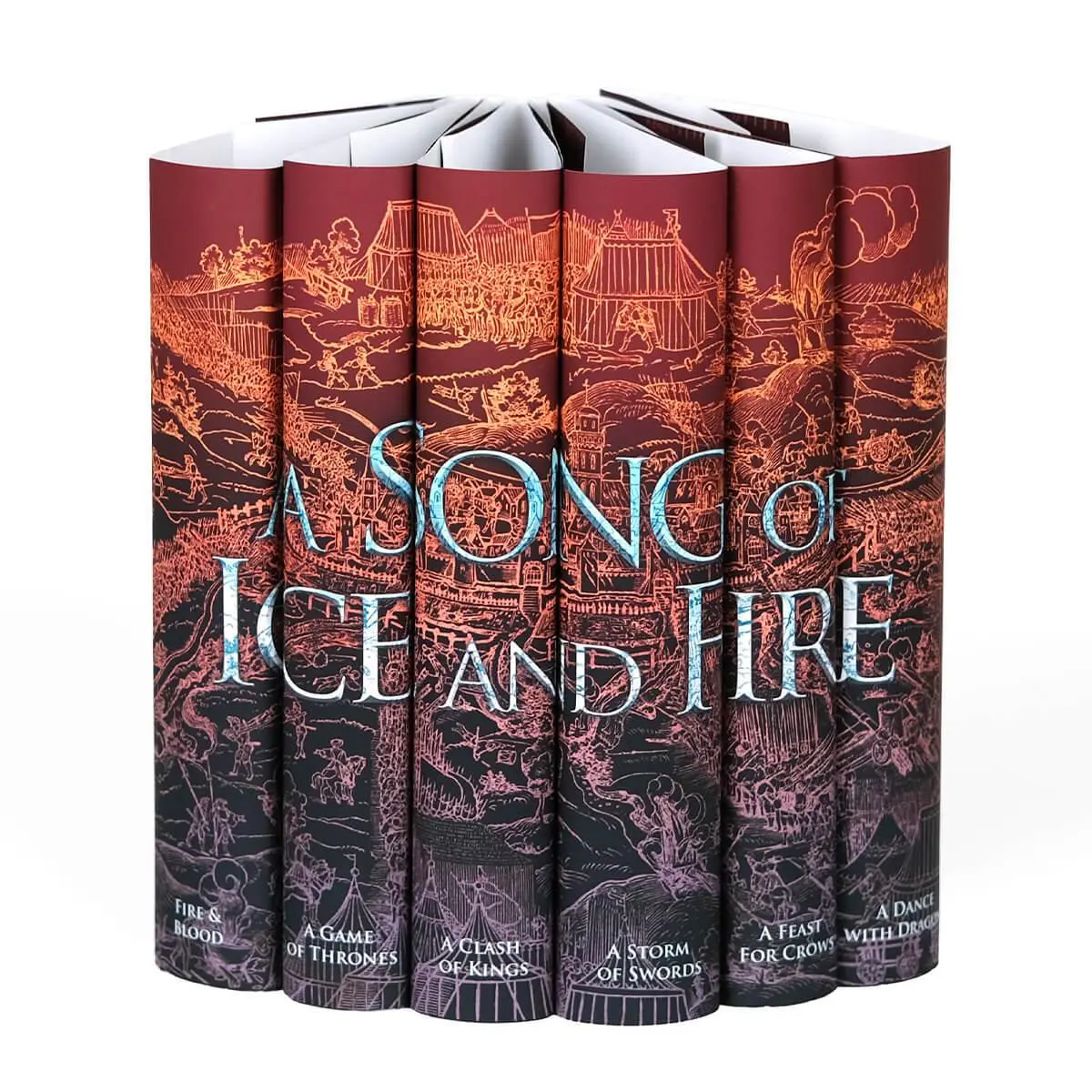 A Song of Ice and Fire by George R.R. Martin Book Set | Jackets Only