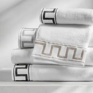 Greek Key Towels