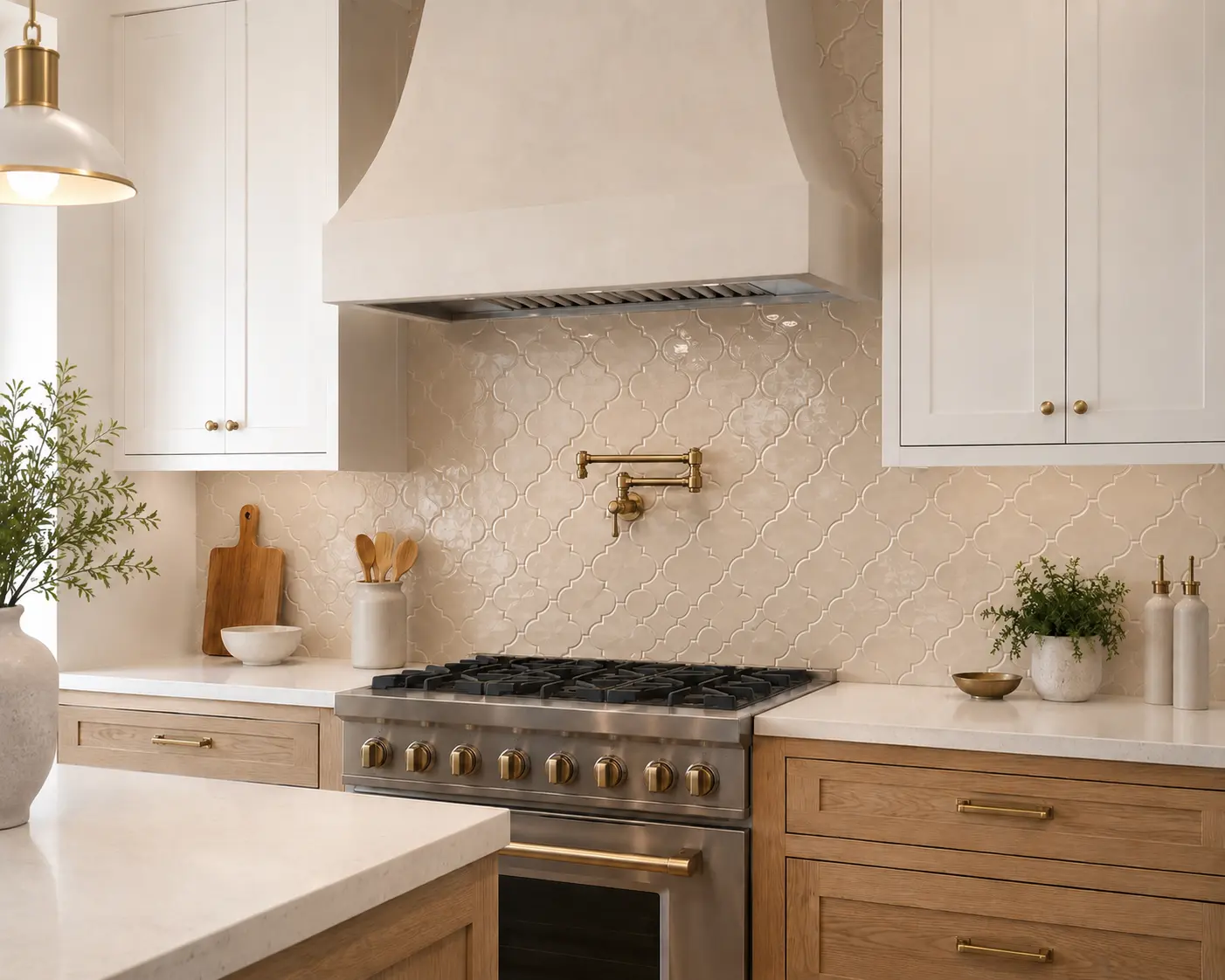 Daltile Mythology Olympus Glossy Arabesque | Wall Tile | Spotlight Savings