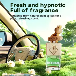Car Air Freshener: Car Fresheners | Sandalwood 10ml Hanging Diffuer | Scent For Women Men | 1pack