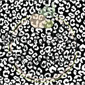 Peekaboo Cheetah Print Vinyl