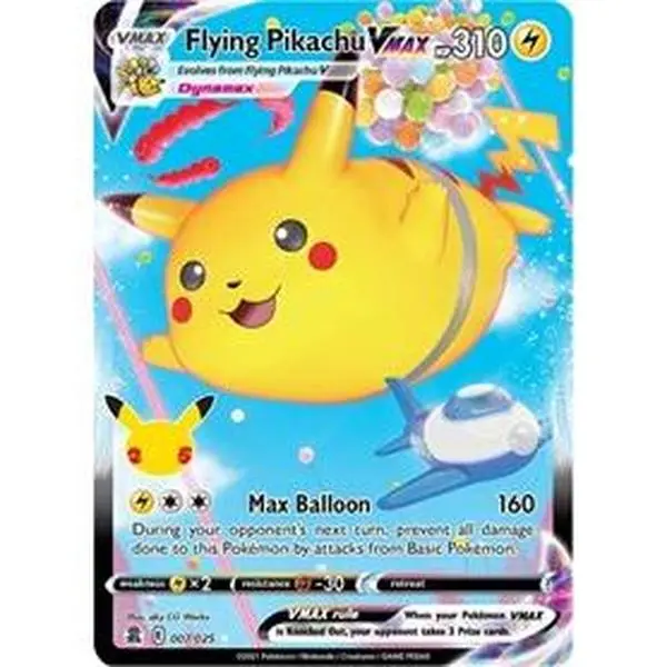 Flying Pikachu VMAX (7) - Celebrations (CLB)