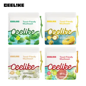 CEELIKE Mouthwash Value Set, Large Capacity, Travel-Friendly