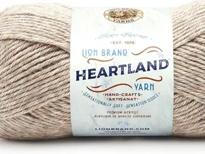 Brand Yarn Heartland Yarn, Worsted-Weight Yarn for Knitting, Crocheting, and Crafting, 1 Pack