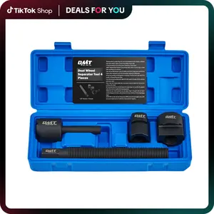 【SummerVibes】Orion Motor Tech Dual Wheel Separator Tool, 4-Piece Wheel Hub Removal Tool with 11 Threads One-Piece Pusher, Dual Wheel Removal Tool Fit for Most Dually Wheels Truck Bus Van Trailer, Gift idea,Repair tool kit