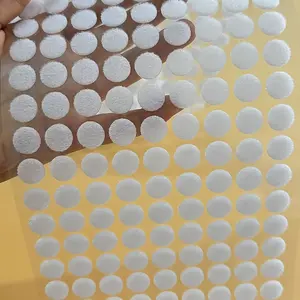 630pcs (315 Pairs) Self-Adhesive Hook & Loop Dots | Nylon Tape for Home, Office & Classroom Organization | Classroom Supplies, Office Accessories, Minimalist Design, Durable Adhesive