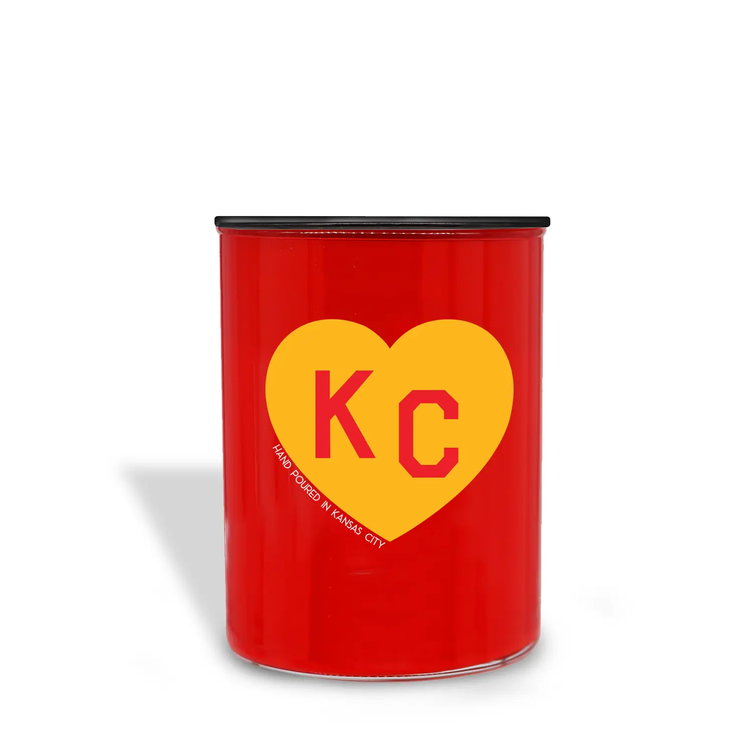 Fall Festival Scented Red KC Heart Candle (13 oz) – Charlie Hustle + Tuscany Candle® Collaboration
