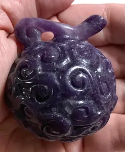 Lepidolite Crystal Fruit,