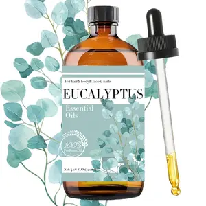 120ML Eucalyptus Aromatic Oil, Long-Lasting Scent, Home Use, Nail Hair Skin Care, Massage Diffuser Humidifier, Unisex, Meditation Gift