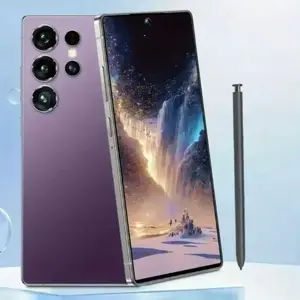 S25 Ultra Unlocked 5G Android 14 Smartphone.12GB+512GB,6.99" HD Display,68MP+108MPCam,7800mAh, Dual Card, Built-in Pen, FaceUnlock, , Case & Protector