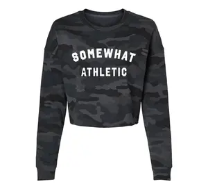 SOMEWHAT ATHLETIC CROP LONG SLEEVE