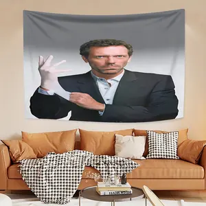 House MD Tapestry, Exquisite Patterns, Soft Fabrics, Perfect for Sofa or Bed Decoration, Comfortable Home Decoration, Bohemian Home Decoration