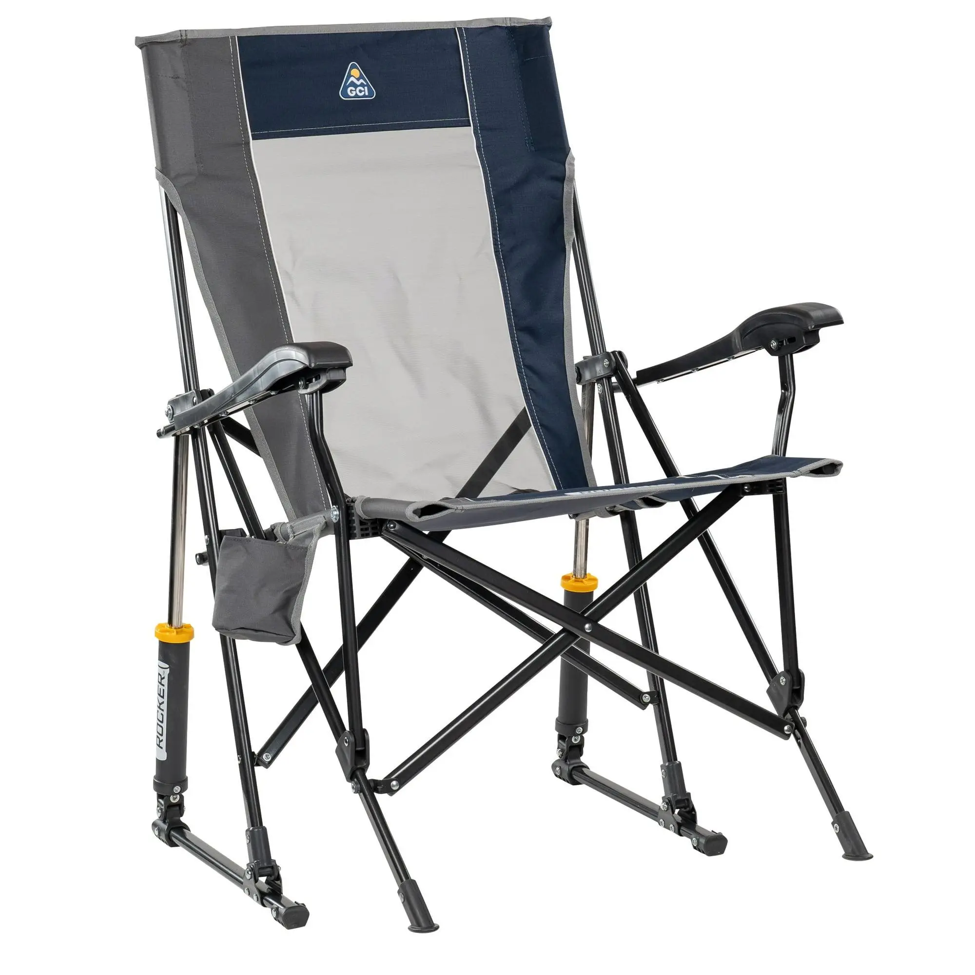 GCI Outdoor RoadTrip Rocker Foldable Rocking Camp Chair