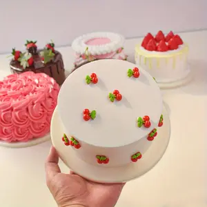 Simulation Cake Display Props – Photography/Baking/Event Decoration Cake Model – Fashionable Fake Cake Replica, Suitable for Storefronts, Home Scenes, and Party Displays