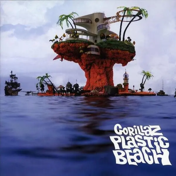 Gorillaz Alternative Rock Album - Plastic Beach [VINYL RECORD - LP]