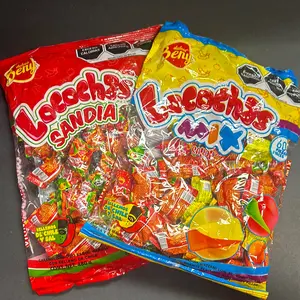 Beny Locochas Mix Hard Candy with Mango, & sandía Watermelon, Strawberry, and Chamoy  | 60 pieces | Bonbon, Sweet Candies Snack