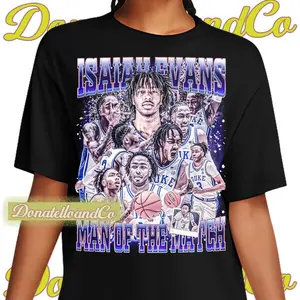 Isaiah Evans shirt American basketball player tshirt Unique design t-shirt