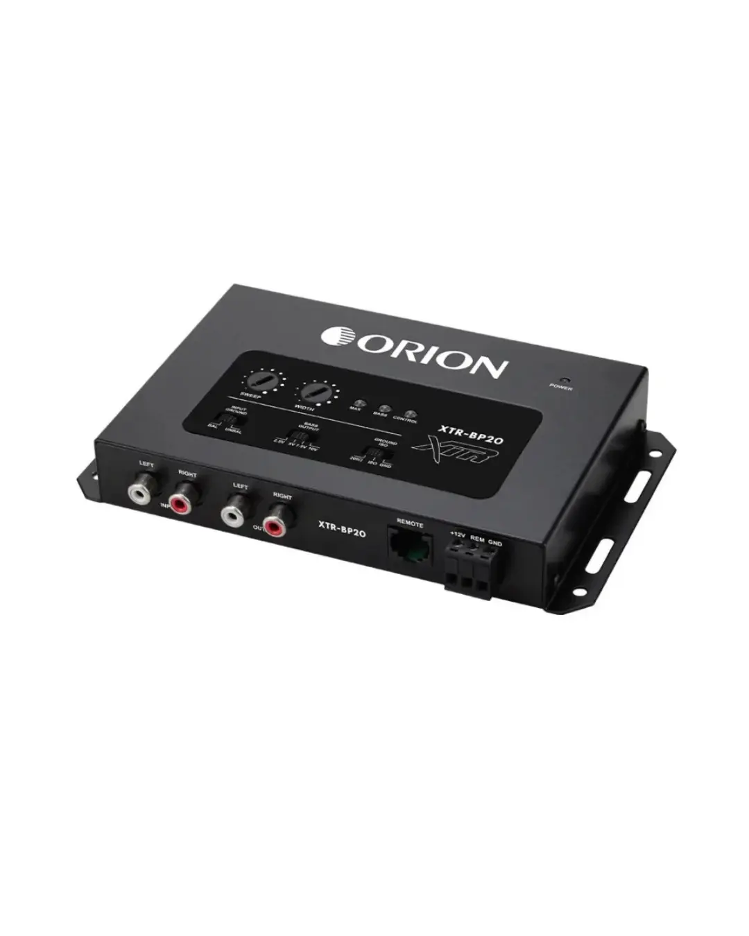 Orion XTR Series XTR-BP20 Bass Processor with Bass Restoration 10V Output