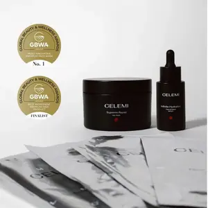 CELEMI Ultimate Skin Hydration & Hair Revival Kit Mask Moisture Moisturizing Skincare Aloe Avocado Cosmetic Set Blend Set Blend Daily Facial