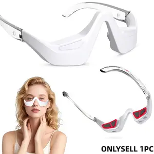 3D Eye Massager for Relaxation and Dark Circles Reduction, Rechargeable Beauty Eye Care Device with Lithium Battery, Portable Massage Tool for Eye Area