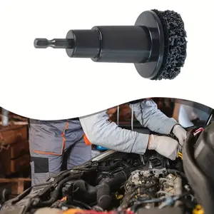 Car Wheel HUB Bearing Rust Removal Tool Set, Includes Polishing Wheels, Brake Disc Rust Remover, Durable Metal Structure, Ergonomic Handle