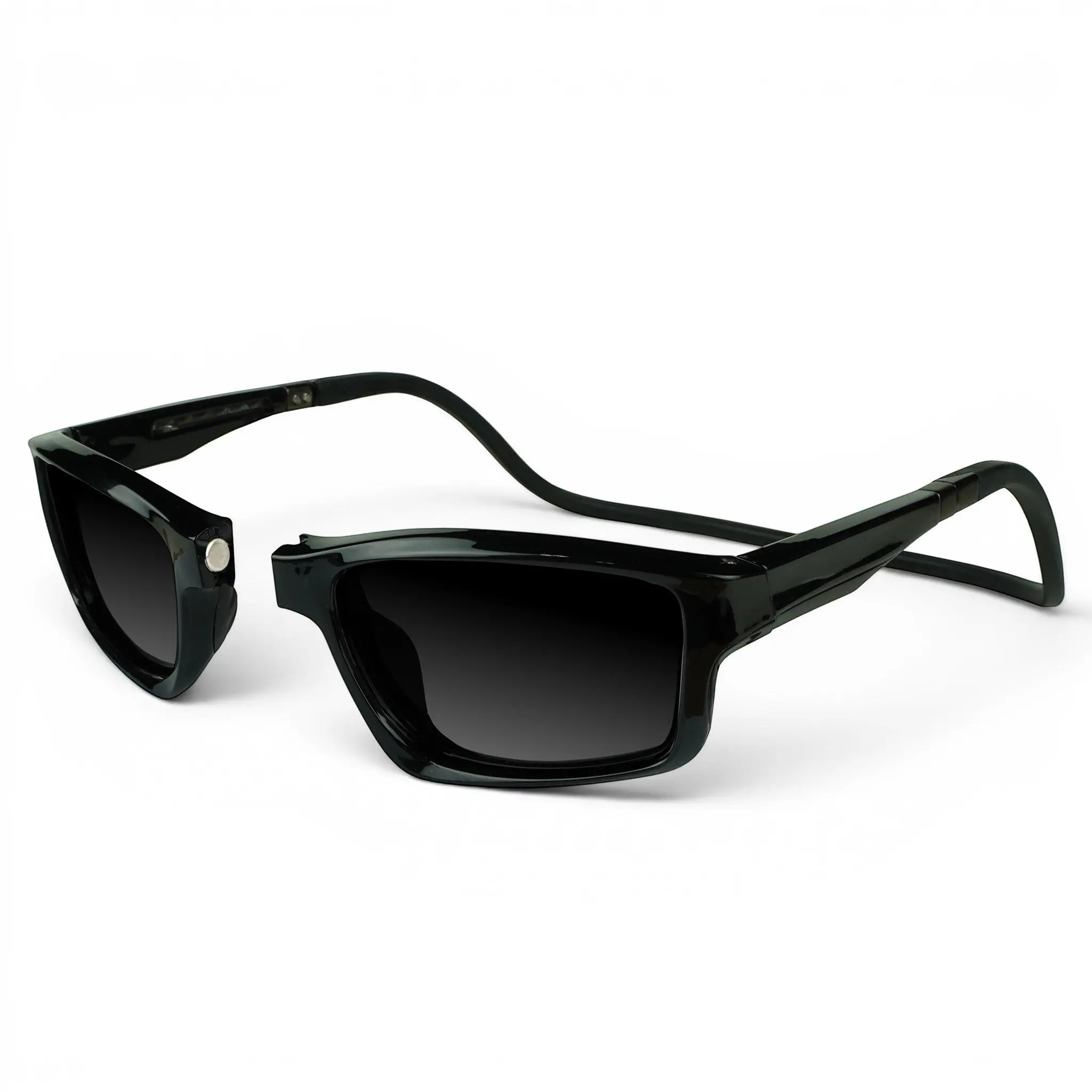 CliC Metro Polarized Magnetic Sunglasses | Neck-Hanging Soft Band (S-XL)