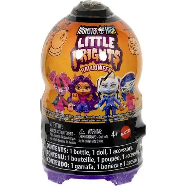 Monster High Little Frights Halloween (One Random Freight Sized Doll per Transaction)  [COLLECTIBLES] Paper Doll, Collectible