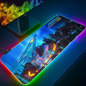 GIGABYTE AORUS Mouse Pad RGB gaming keyboard with LED backlight, rubber gaming mouse pad, keyboard mat
