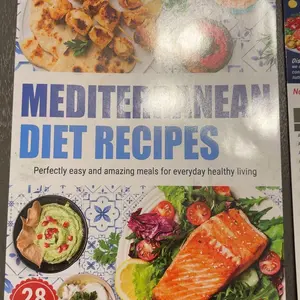 2026 Edition Mediterranean Diet for Beginners & Seniors (5 pieces with 80 recipes), Simple Convenient Smart Easy to Use, Meal Plan Chart, 80 Heart Healthy Recipes, Blue Zone Low Cholesterol Food