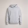 Men's Plain Longsleeve Sweatshirt Hoodie - Minimalist Stylish Everyday Fit, Soft Breathable Skin-Friendly, Pockets, Casual Street Wear Top for Multi-Season Use, Longsleeves