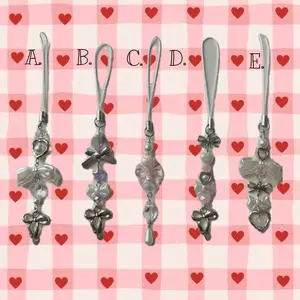 Beaded Bow Charms