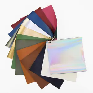 MakerFlo Laserette Swatch Set 6″ x 6″ – Engravable Vegan Leather Color Sample Pack for Laser Engraving, UV Printing, Customization Testing