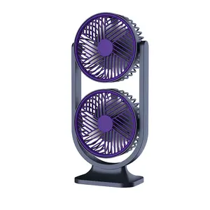 Popular desktop fan, household high-speed fan, office small electric fan, USB rechargeable circulation fan