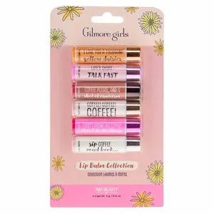 Warner Brothers Gilmore Girls - Lip Balm Collection 6x0.14oz Day Use