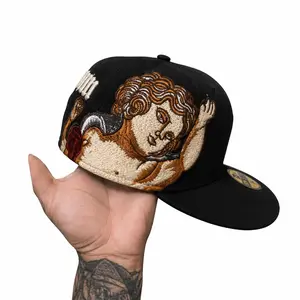 Unisex L.A Back Khaki Cotton Baseball Cap - Hip Hop Style, Embroidered Design, Adjustable Buckle, Breathable, Comfortable Fit, Size 7-8