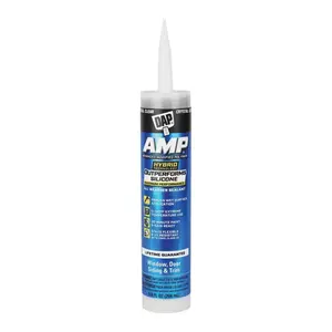 212 MAIN Dap Global 114927 9 oz Advance Sealant, Clear, Multipurpose Use Home Improvement Building Supply, Polymer-Based, Weather Sealing