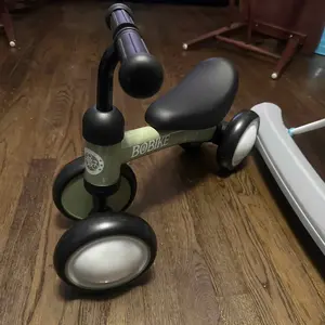 Bobike Baby Balance Bike Toy for kids, Colorful 4-Wheel No Pedal Bicycle for Toddlers, Best First Birthday Gift, Walker Toy for Boys & Girls