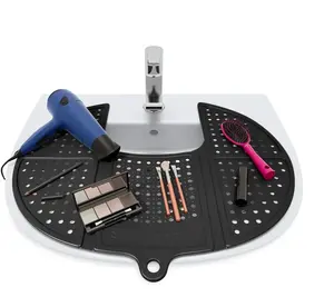 Foldable Sink Cover Makeup Organizer Silicone High Heat Resistant